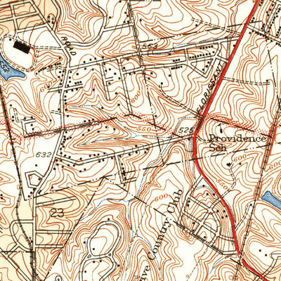 United States Geological Survey Clayton, MO (1941, 24000-Scale) digital map