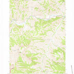 United States Geological Survey Clayton Mountain, WY (1970, 24000-Scale) digital map