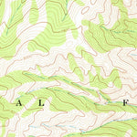 United States Geological Survey Clayton Mountain, WY (1970, 24000-Scale) digital map