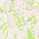 United States Geological Survey Clayton Mountain, WY (1970, 24000-Scale) digital map