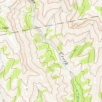 United States Geological Survey Clayton Mountain, WY (1970, 24000-Scale) digital map