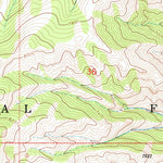 United States Geological Survey Clayton Mountain, WY (1991, 24000-Scale) digital map