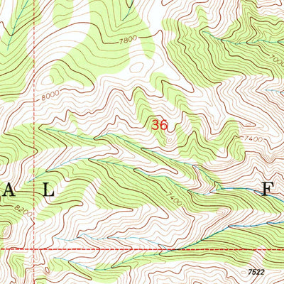 United States Geological Survey Clayton Mountain, WY (1991, 24000-Scale) digital map