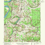 United States Geological Survey Clayton, MS-AR (1939, 62500-Scale) digital map
