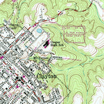 United States Geological Survey Clayton, NC (1964, 24000-Scale) digital map