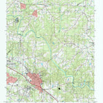 United States Geological Survey Clayton, NC (1993, 24000-Scale) digital map