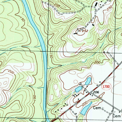 United States Geological Survey Clayton, NC (1993, 24000-Scale) digital map