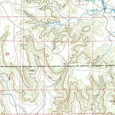 United States Geological Survey Clayton, NM-TX (1982, 100000-Scale) digital map