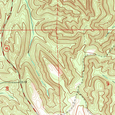 United States Geological Survey Clayton North, AL (1968, 24000-Scale) digital map