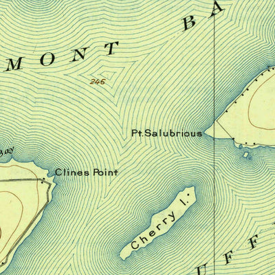 United States Geological Survey Clayton, NY (1903, 62500-Scale) digital map