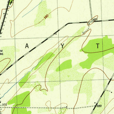 United States Geological Survey Clayton, NY (1943, 31680-Scale) digital map