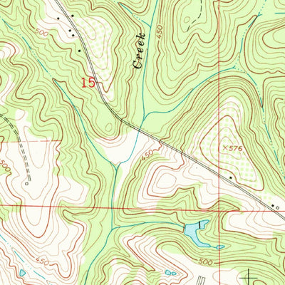 United States Geological Survey Clayton South, AL (1967, 24000-Scale) digital map
