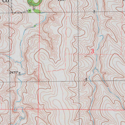 United States Geological Survey Clayton SW, KS (1978, 24000-Scale) digital map