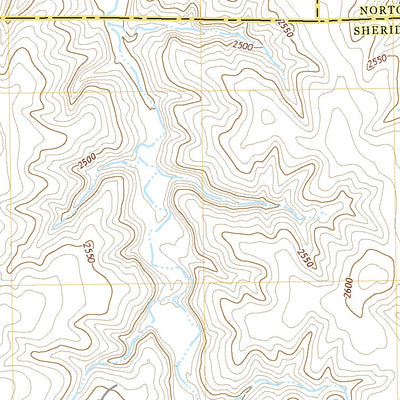 United States Geological Survey Clayton SW, KS (2022, 24000-Scale) digital map