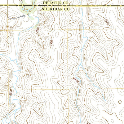 United States Geological Survey Clayton SW, KS (2022, 24000-Scale) digital map