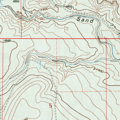 United States Geological Survey Clayton SW, NM (1998, 24000-Scale) digital map