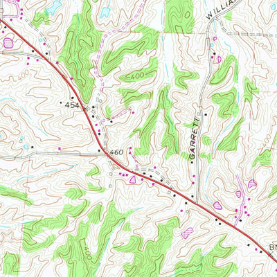 United States Geological Survey Clayton, TN (1966, 24000-Scale) digital map