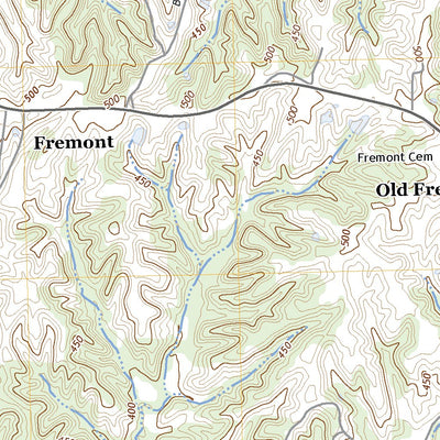 United States Geological Survey Clayton, TN (2022, 24000-Scale) digital map