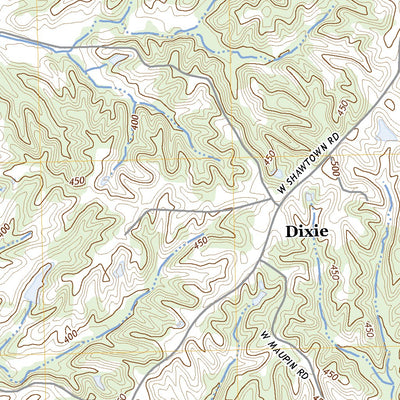 United States Geological Survey Clayton, TN (2022, 24000-Scale) digital map
