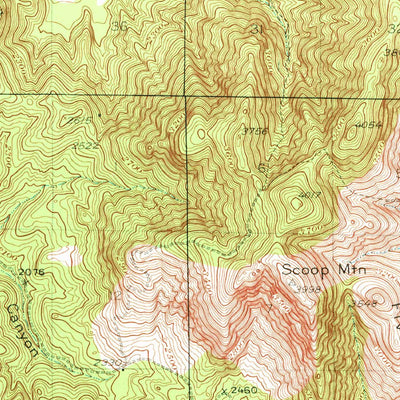 United States Geological Survey Clayton, WA (1950, 62500-Scale) digital map