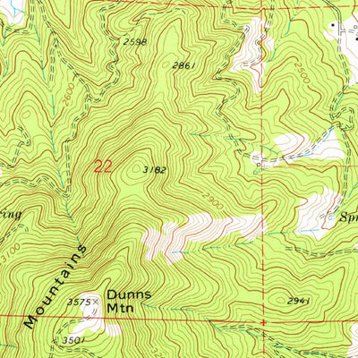 United States Geological Survey Clayton, WA (1973, 24000-Scale) digital map