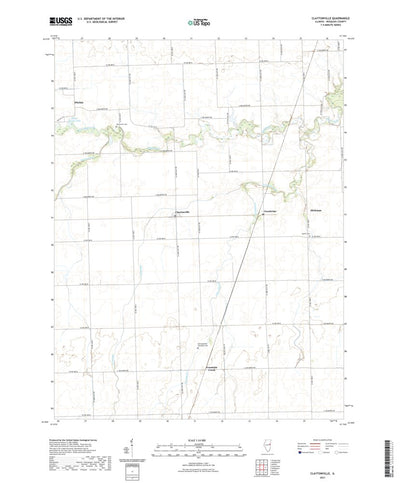 United States Geological Survey Claytonville, IL (2021, 24000-Scale) digital map
