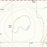 United States Geological Survey Claytonville NW, TX (1969, 24000-Scale) digital map