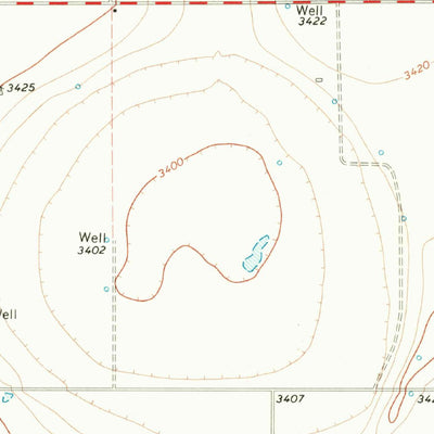 United States Geological Survey Claytonville NW, TX (1969, 24000-Scale) digital map