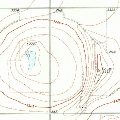 United States Geological Survey Claytonville, TX (1969, 24000-Scale) digital map
