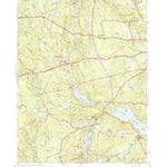 United States Geological Survey Clayville, RI (1955, 24000-Scale) digital map