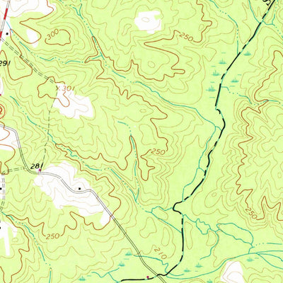 United States Geological Survey Clayville, VA (1964, 24000-Scale) digital map
