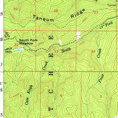 United States Geological Survey Cle Elum, WA (1958, 62500-Scale) digital map