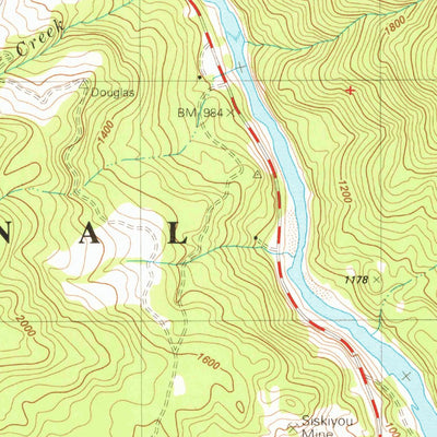 United States Geological Survey Clear Creek, CA (1981, 24000-Scale) digital map