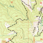 United States Geological Survey Clear Creek, CA (2001, 24000-Scale) digital map