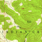 United States Geological Survey Clear Creek, IN (1956, 24000-Scale) digital map