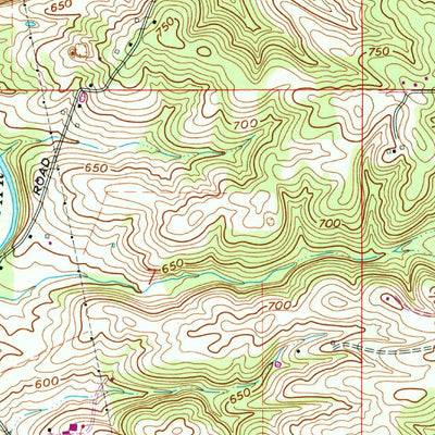 United States Geological Survey Clear Creek, IN (1965, 24000-Scale) digital map