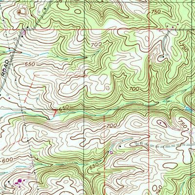 United States Geological Survey Clear Creek, IN (1999, 24000-Scale) digital map