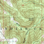 United States Geological Survey Clear Creek, IN (1999, 24000-Scale) digital map