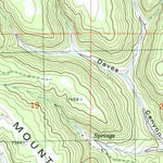 United States Geological Survey Clear Creek Mountain, UT (1980, 24000-Scale) digital map