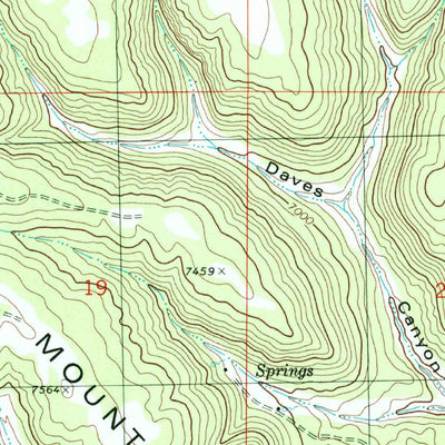 United States Geological Survey Clear Creek Mountain, UT (1980, 24000-Scale) digital map