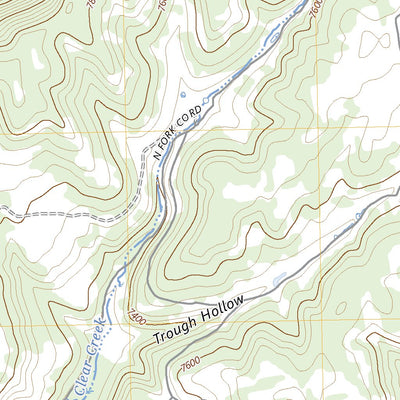 United States Geological Survey Clear Creek Mountain, UT (2023, 24000-Scale) digital map