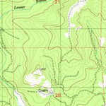 United States Geological Survey Clear Creek, OR (1979, 24000-Scale) digital map