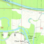 United States Geological Survey Clear Lake, IL (1981, 24000-Scale) digital map