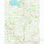 United States Geological Survey Clear Lake, IN-OH-MI (1961, 24000-Scale) digital map