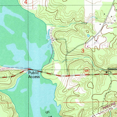 United States Geological Survey Clear Lake, LA (1980, 24000-Scale) digital map