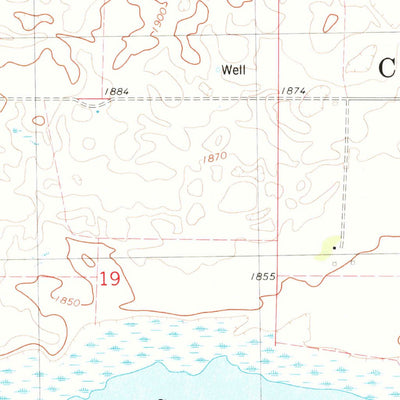 United States Geological Survey Clear Lake, ND (1975, 24000-Scale) digital map