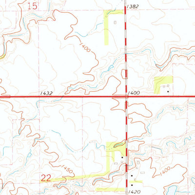 United States Geological Survey Clear Lake NE, SD (1973, 24000-Scale) digital map