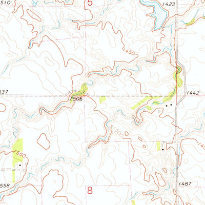 United States Geological Survey Clear Lake NE, SD (1973, 24000-Scale) digital map