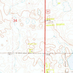 United States Geological Survey Clear Lake North, SD (1973, 24000-Scale) digital map