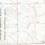 United States Geological Survey Clear Lake North, SD (1973, 24000-Scale) digital map